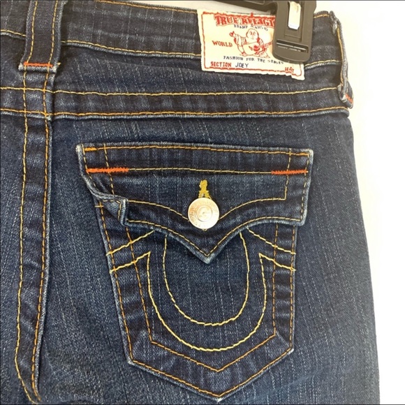 ❌SOLD❌ True Religion Joey Flare Twisted Seam Jeans - Picture 6 of 7